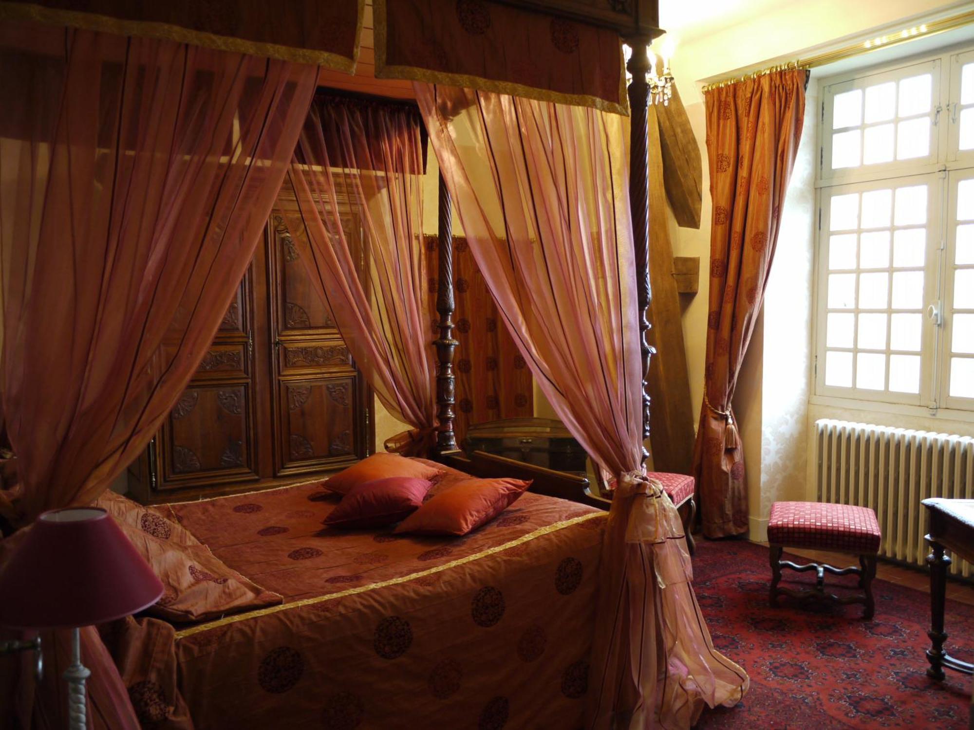 Chateau De Courseulles Kamer foto