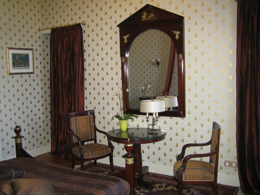Chateau De Courseulles Kamer foto